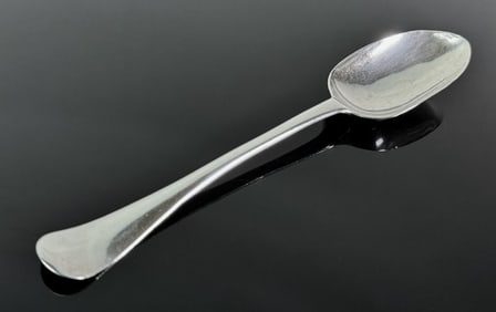 18th C Boston Silver Tablespoon, Boyer