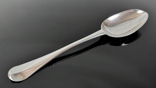 18th C Boston Coin Silver Spoon, SE