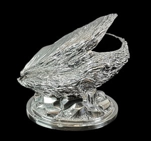 Antique English Figural Silver Plated Spoon Warmer