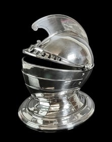 Antique English Figural Silver Plate Spoon Warmer