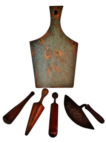19th C. Kitchen Primitives (5pc) (1 of 6)