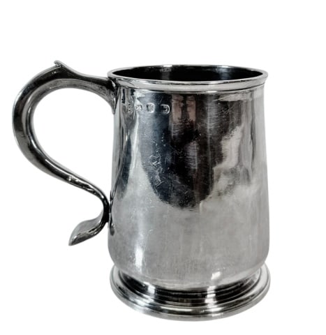 1722 English George I Sterling Silver Mug (1 of 8)