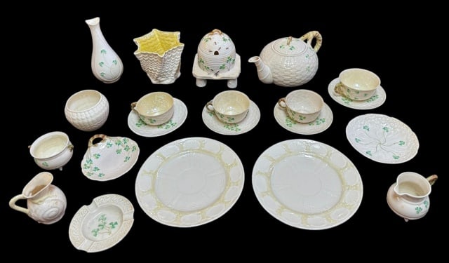 Collection, Beleek Irish Porcelain (21pc) (1 of 10)