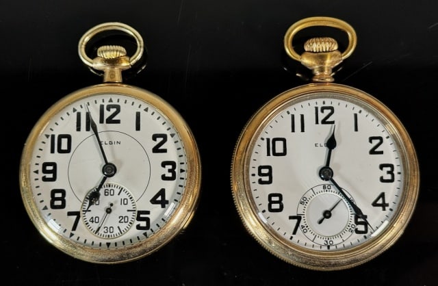 Antique Pocket Watches, 21J, Elgin (2pc) (1 of 6)