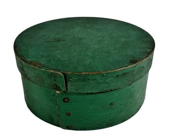 19th C. Painted Wooden Pantry Box