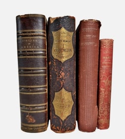 Books, G. Washington, Robertson's US (4pc)