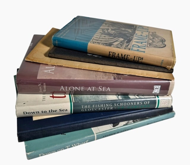 Books, Massachusetts Maritime Histories (7pc) (1 of 8)