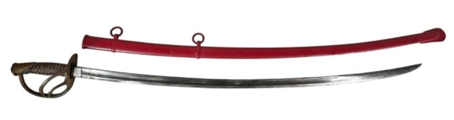 Civil War Union M1860 Cavalry Sword, 1864, Roby