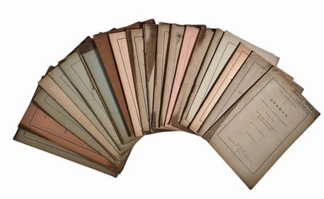 Civil War Era Sermons, Rev. C.A. Bartol (26pc)