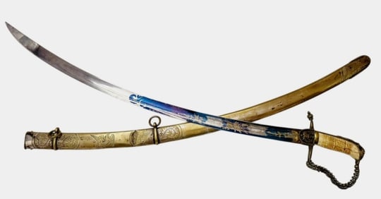 Early 19th C.  American Mounted Officer Sword