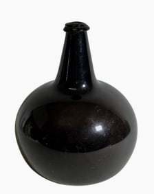 Circa 1710 English Magnum Onion Bottle