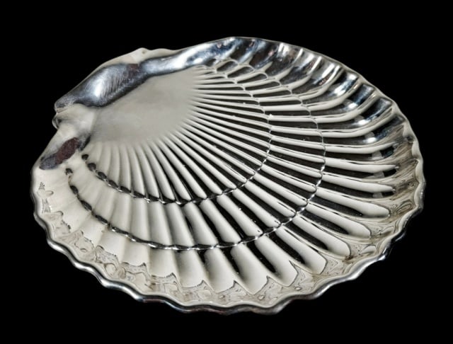 Sterling Silver Shell Form Bowl, Gorham (1 of 5)