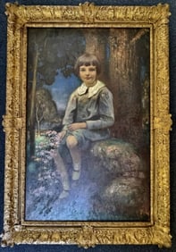 Antique Oil on Canvas Portrait, Ivanowski
