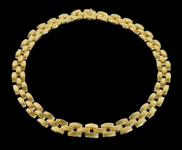 14K Italian Gold Link Necklace (1 of 5)