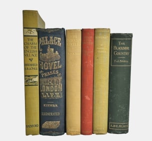 Books, London, English Countryside (6pc)