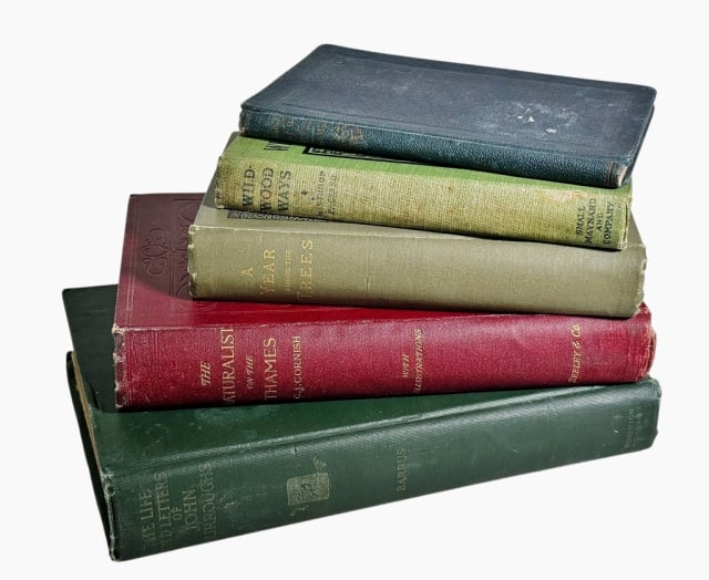 Books, American, British Naturalist Coll (5pc) (1 of 11)