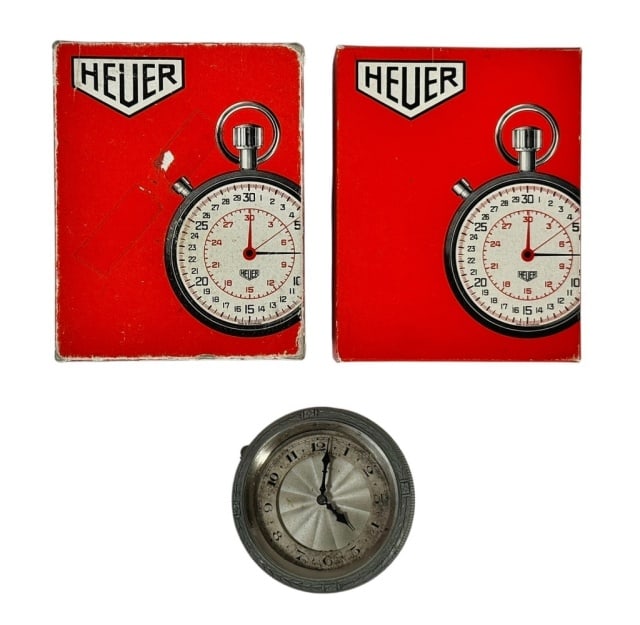 Vintage Stop Watches, Automobile Clock (3pc) (1 of 5)