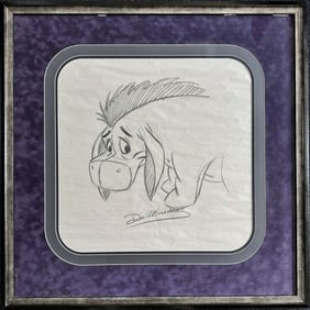 Original Graphite on Paper, Don Ducky Williams