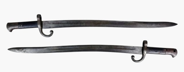 Two 19th C. European Sword Bayonets (2pc)