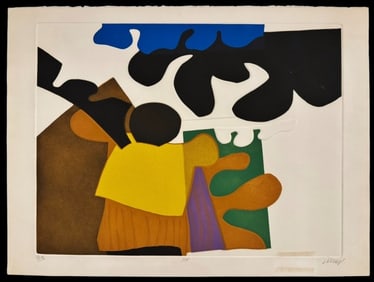 Aquatint Art Print, Bertrand Dorny