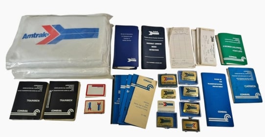 Collection, Conrail, Amtrak Railroad (26pc)