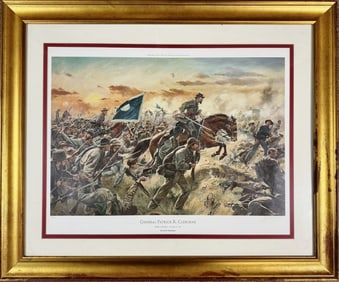 Civil War Print CSA General Cleburne, Don Troiani