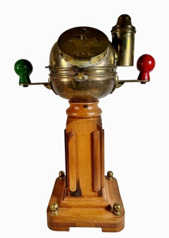 Antique Yachting Binnacle, Coubro & Scrutton (1 of 5)