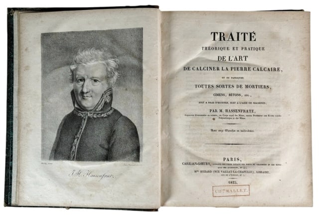 Book, Traite, De L'Art De Calciner La Pierre, 1825 (1 of 6)