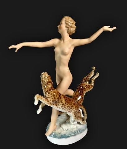 German Porcelain Figurine, Hutschenreuther (1 of 6)