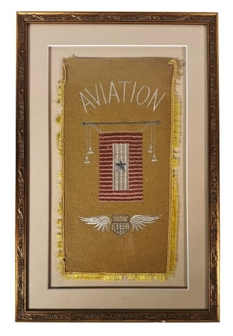 WW1 US Aviation, "Son In Service" Flag (1 of 3)