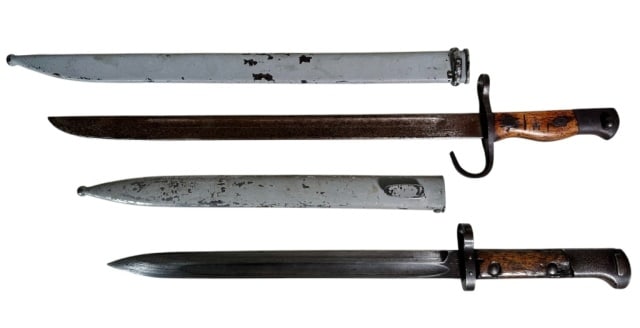 WW2 Bayonets, Japanese T99, Czech Mauser (1 of 6)