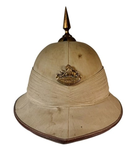 WW2 Era British South Africa Police, Pith Helmet (1 of 7)