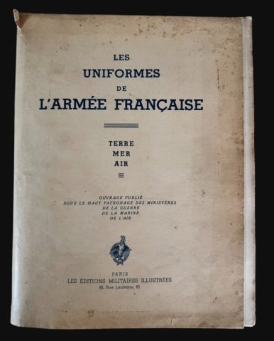Book, Les Uniformes De L'Armee Francaise, 1935 (1 of 11)