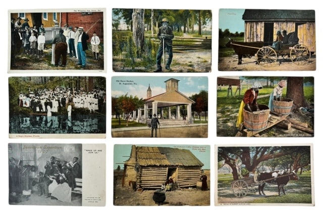Postcards. Black Americana (19pc) (1 of 2)