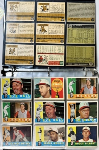 Vintage Topps ML Baseball Card Album Coll (400+pc) (1 of 9)