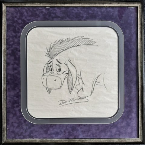 Original Graphite on Paper, Don Ducky Williams (1 of 4)