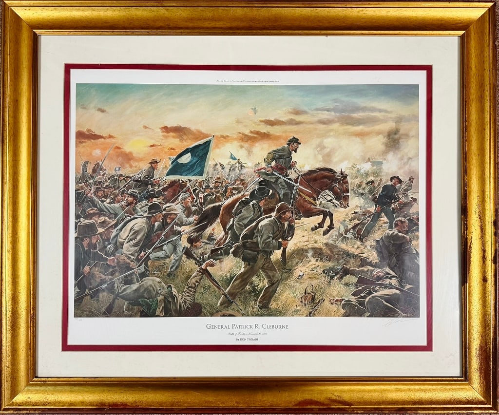 Civil War Print CSA General Cleburne, Don Troiani (1 of 4)
