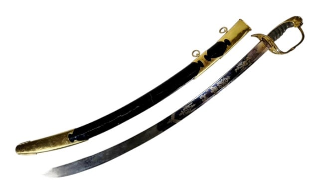 British Napoleonic P1796 Light Cavalry Sword (1 of 12)