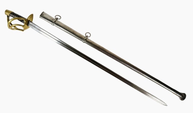 19th C French An IX Heavy Cavalry Sword Versailles (1 of 9)
