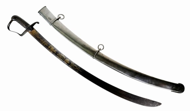 British Napoleonic War P1796 Officer Sword (1 of 9)