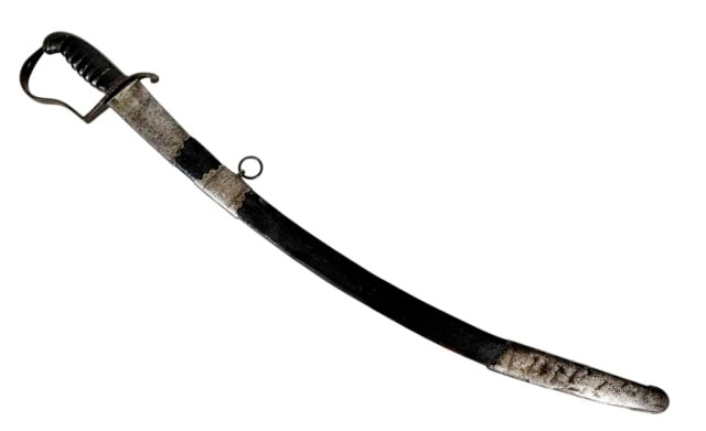 War of 1812 American Artillery Sword, Unit Marked (1 of 5)