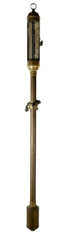 Antique Gimbaled Maritime Stick Barometer (1 of 7)