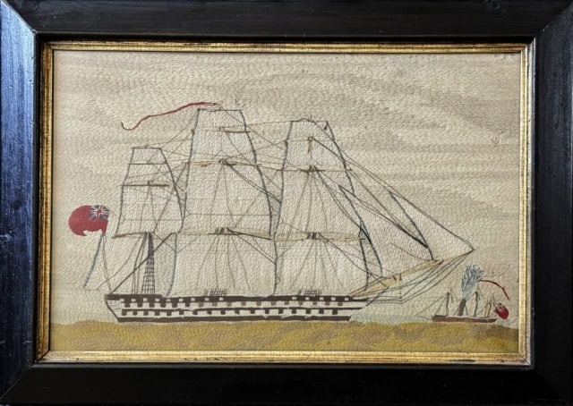 19th C British Sailor Made Woolie (1 of 5)