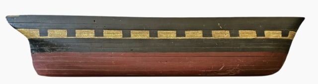 Early 19th C Shipwright Half Hull Model, Duxbury (1 of 11)