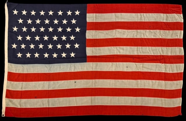 Spanish American War American 45 Star Flag (1 of 6)