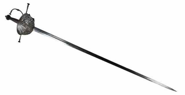 18th C Continental Cup Hilt Rapier (1 of 9)