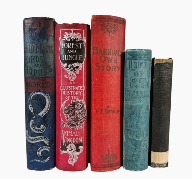 Books, P.T. Barnum Collection (5pc) (1 of 9)