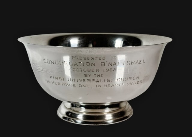 Sterling Silver Temple Dedication Bowl (1 of 5)