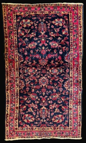 Vintage Persian Oriental Scatter Rug (1 of 4)