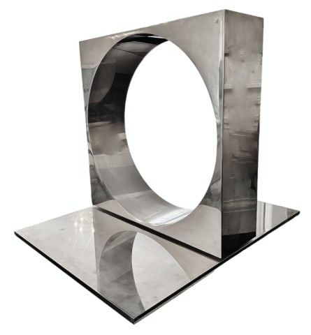 Modernist Steel Sculpture, James Prestini (1 of 5)